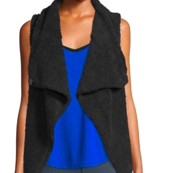 ALO Yoga Jackets & Blazers - Alo Yoga Teddy Sherpa Fleece Wrap Cozy Vest Outdoor Yoga S/M